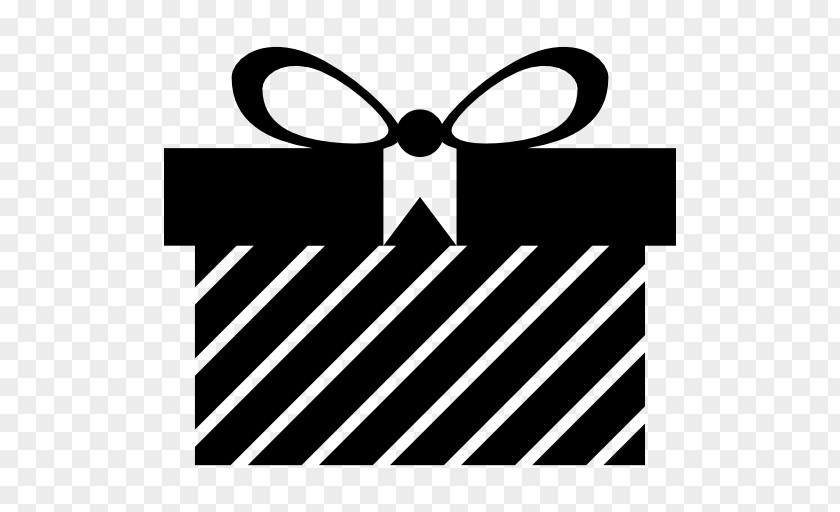 Ribbon Stripe Gift Decorative Box PNG