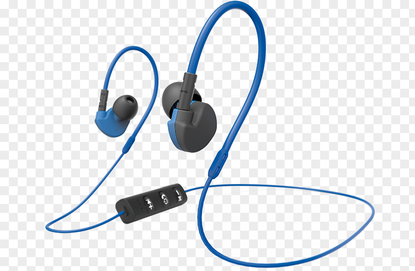 Sport Earphones Headphones Microphone Headset Écouteur Hama Active Bt Clip-on Black PNG