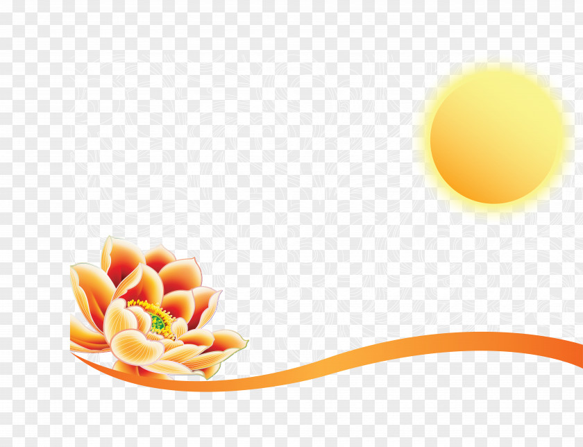 Vector Texture Sun Computer Font PNG