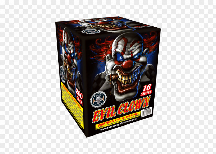 Cutting Edge The Fireworks Superstore Evil Clown Image PNG