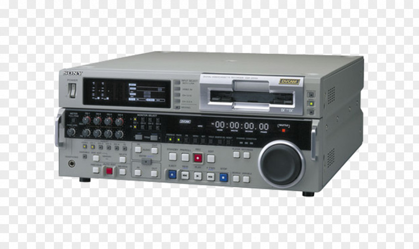 Sony VCRs DVCAM Video Tape Recorder Electronics PNG