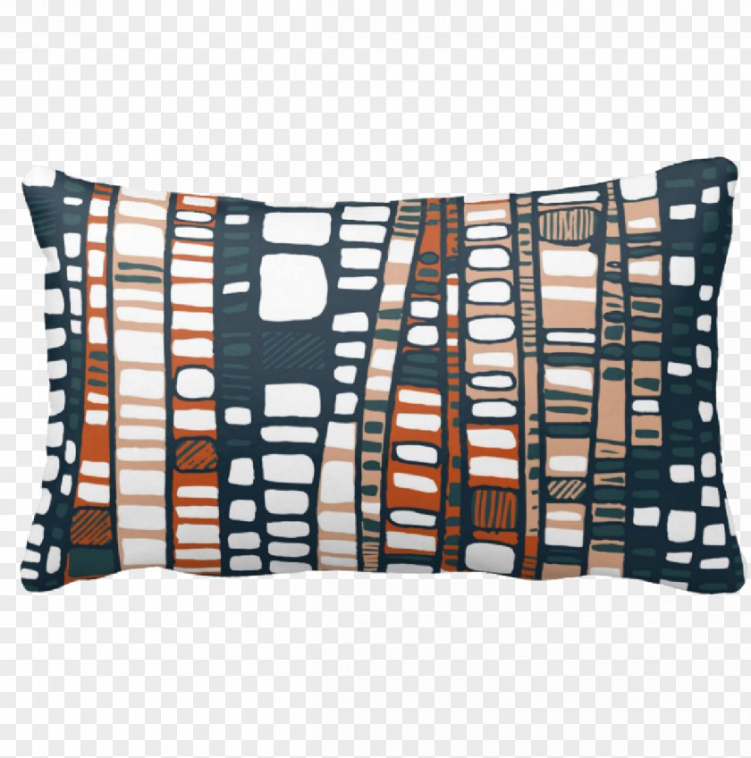Hand Draw Air Cushion Textile Throw Pillows Yellow Pattern PNG