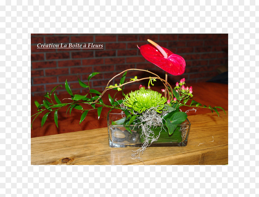 Design Floral Fleuriste La Boîte A Fleurs Flowerpot Aldakuntza PNG