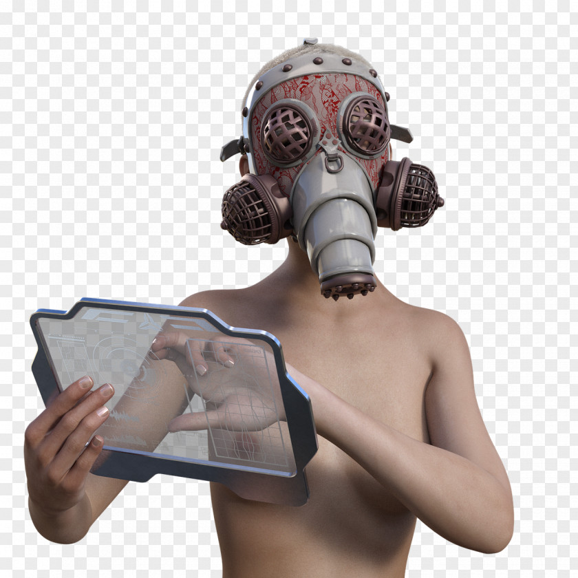 Gas Mask Duisburg Cap PNG