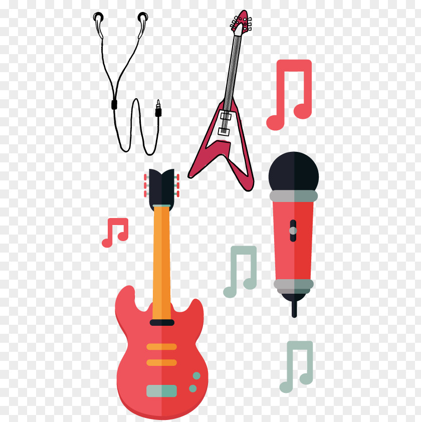 Microphone Music Headphones PNG , Headset microphone guitar music clipart PNG
