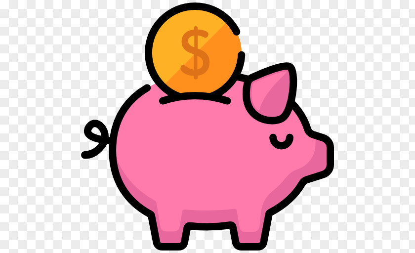 Pig Bank Saving Investment Money Piggy Mortgage Loan PNG