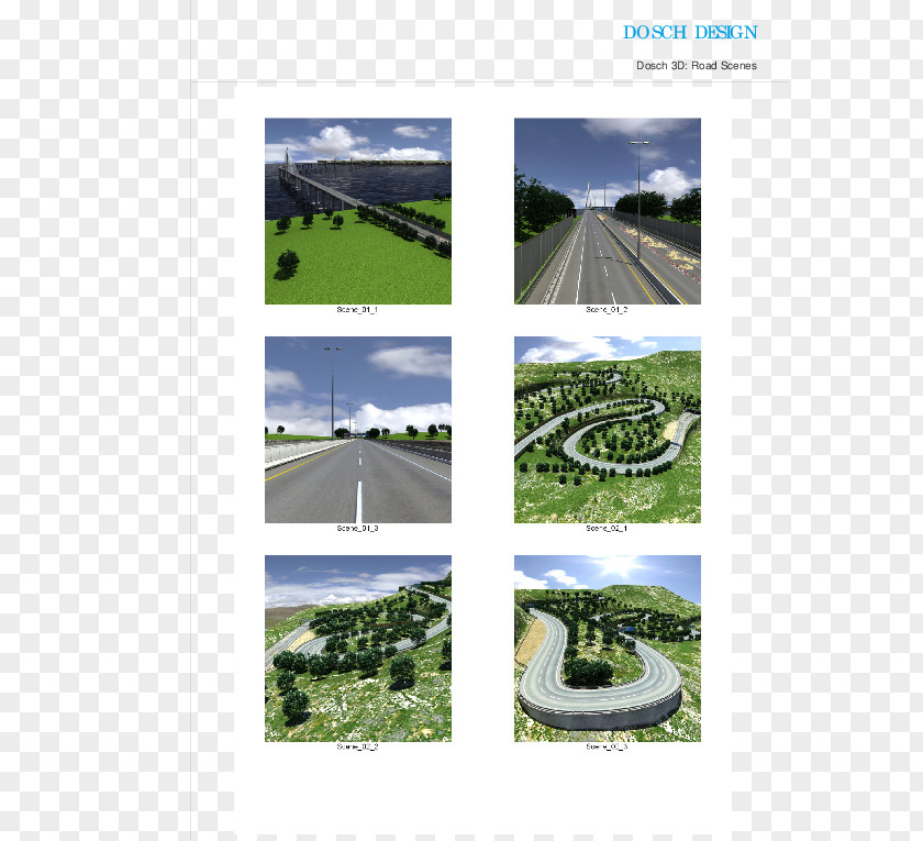 Road Bridge–tunnel 3D Modeling Water Resources Three-dimensional Space PNG
