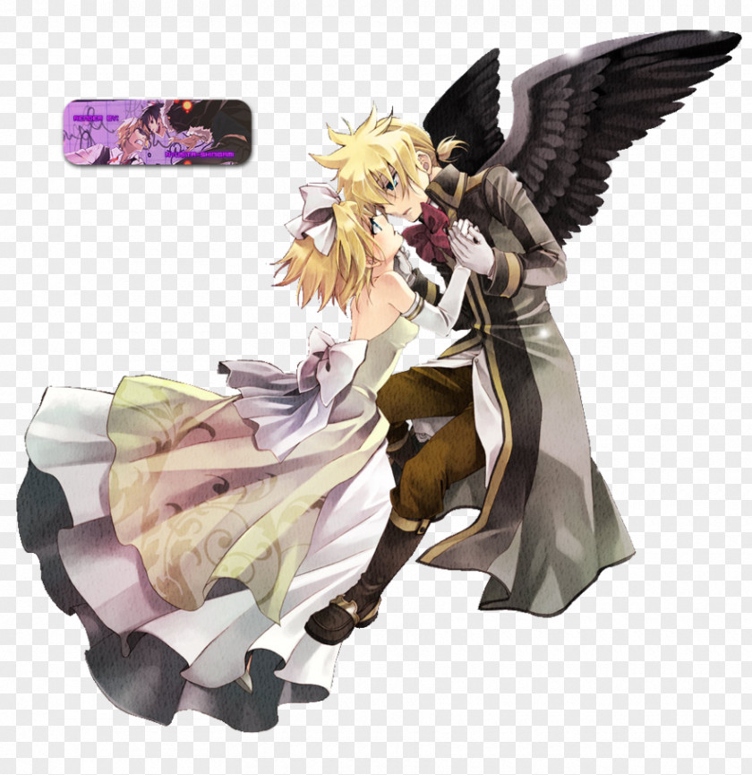 Shinigami Story Of Evil Kagamine Rin/Len Rendering Vocaloid PNG