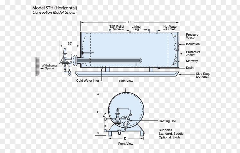 Water Tankless Heating Horizontal Plane Geyser Electricity PNG