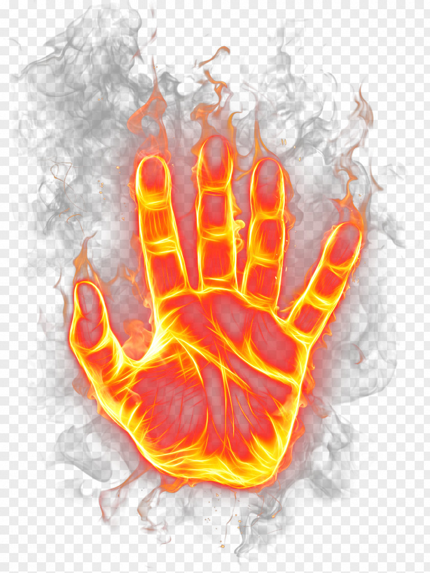 Agni Palm Flame Fire Icon PNG