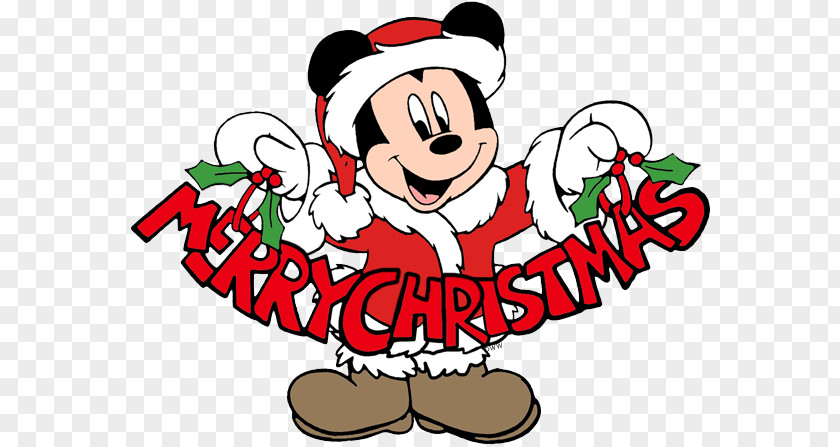Disney Christmas Mickey Mouse Minnie Donald Duck Pluto Goofy PNG
