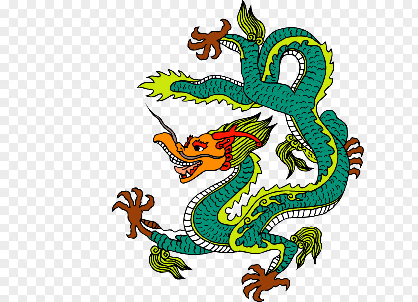 Dragon Vector Graphics Chinese Clip Art PNG