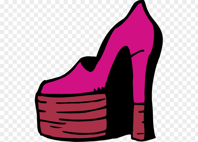 Heels High-heeled Shoe Slipper Pink Clip Art PNG