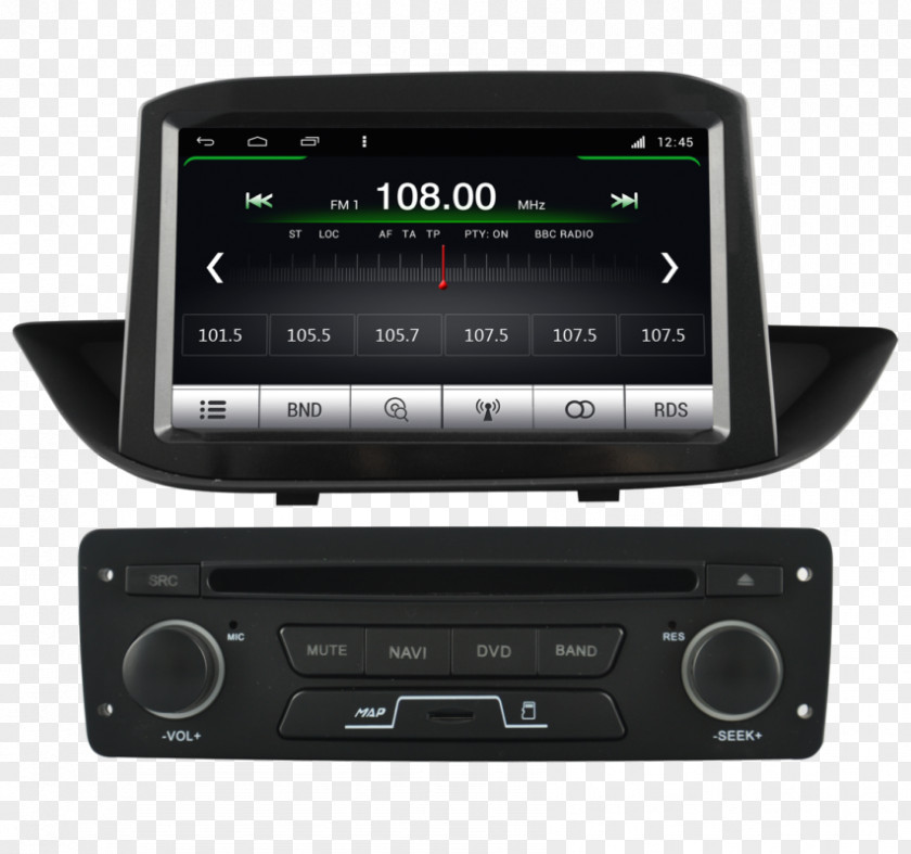 Peugeot 308 GPS Navigation Systems Car Vehicle Audio PNG