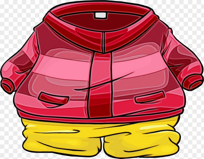 Sleeve Hood Clothing Red Clip Art Outerwear Cartoon PNG
