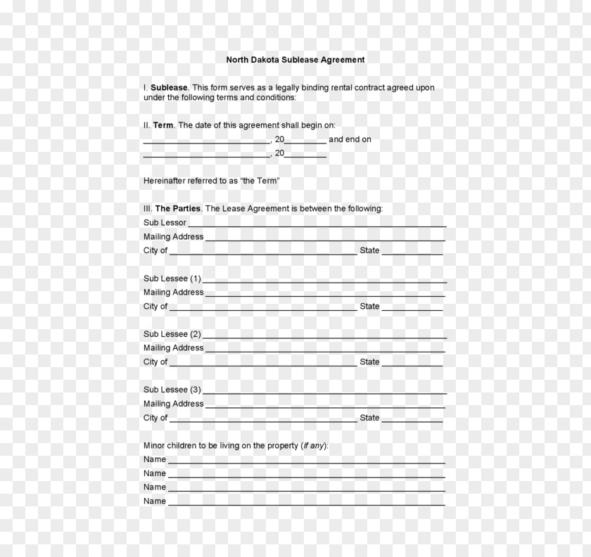 Agreement Rhode Island Rental Contract Lease Form PNG
