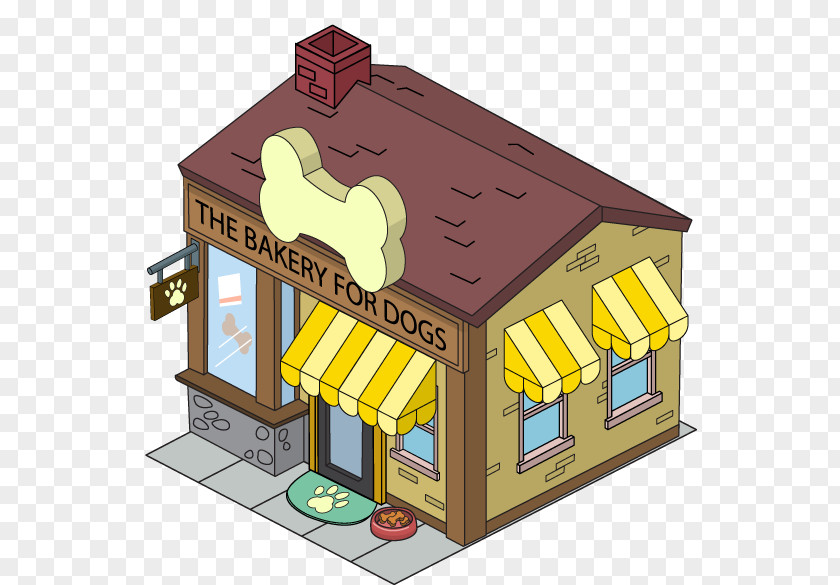 Building House Cartoon PNG