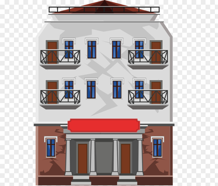 House Facade Property PNG