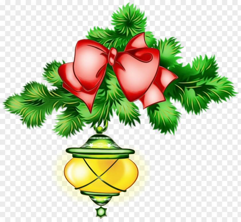 Pine Family Christmas Tree Decoration PNG