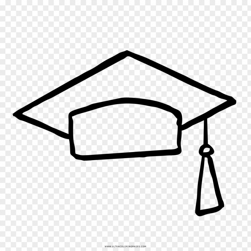 Virrete Square Academic Cap Coloring Book Drawing Graduation Ceremony Hat PNG
