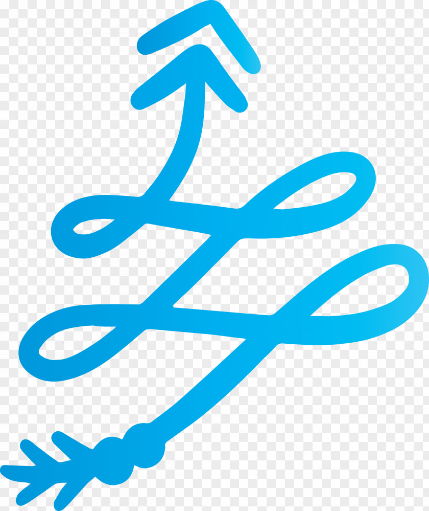 Boho Arrow Cute Hand Drawn PNG