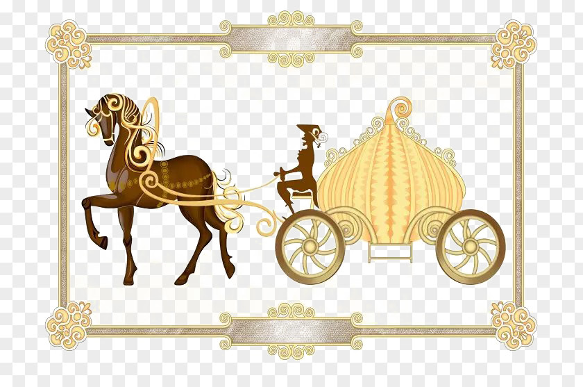 Cinderella's Pumpkin Car Cinderella Calabaza PNG