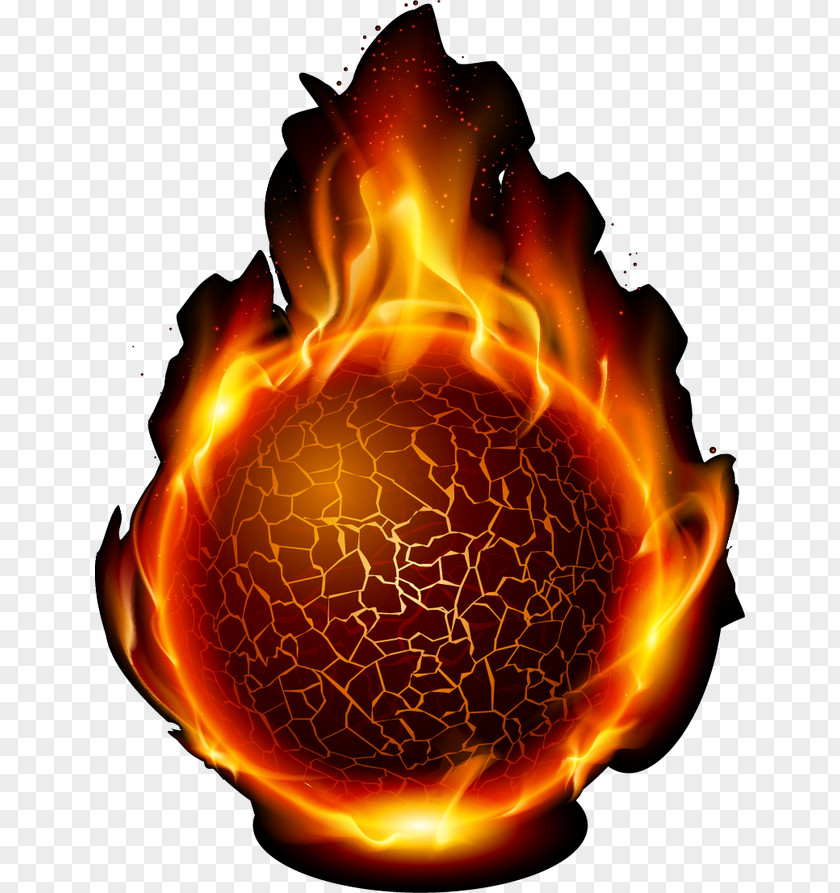 Cool Flame Fireball Fire Royalty-free Ball Clip Art PNG