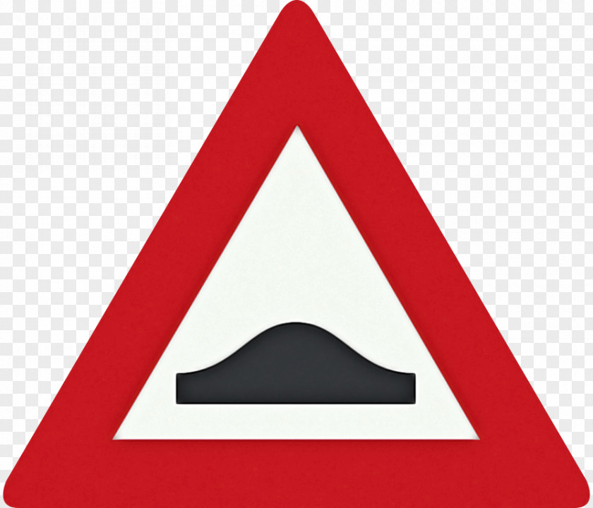 Red Triangle Traffic Sign PNG