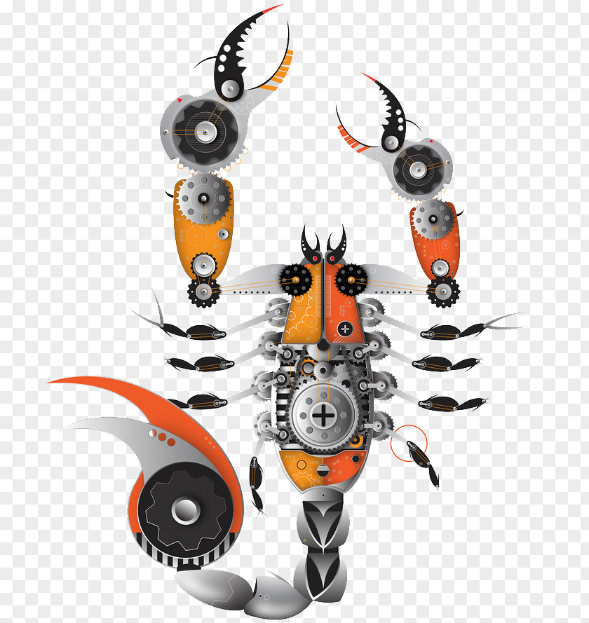 Scorpion Robotic Insects Creativity PNG