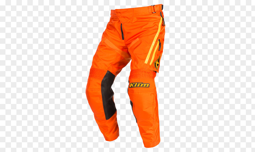 Boot Klim Pants Motorcycle Orange PNG