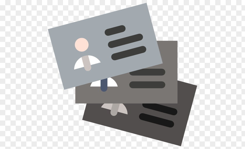 Businesss Card Angle Brand Material PNG