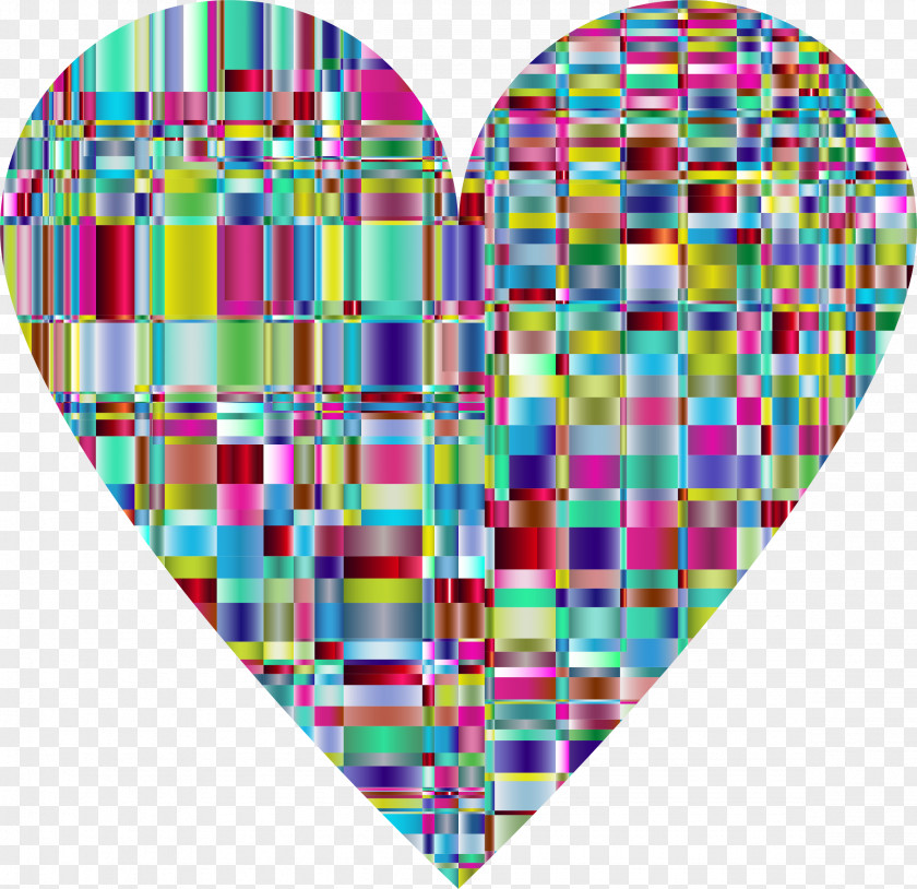 Confetti Heart Clip Art PNG