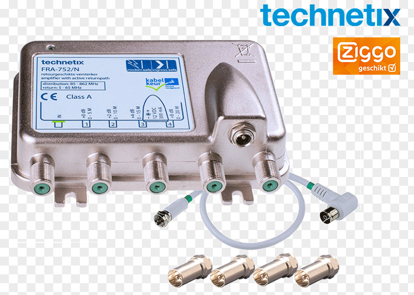 Fra Es Electronic Component Cable Television Amplifier Coaxial Electrical PNG