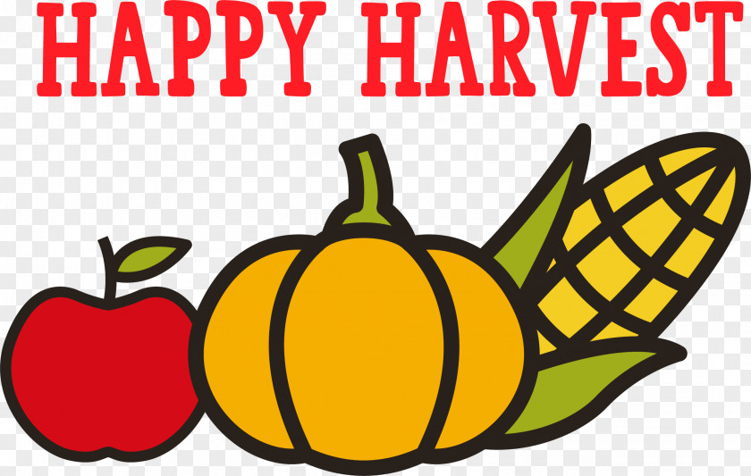 Happy Harvest PNG