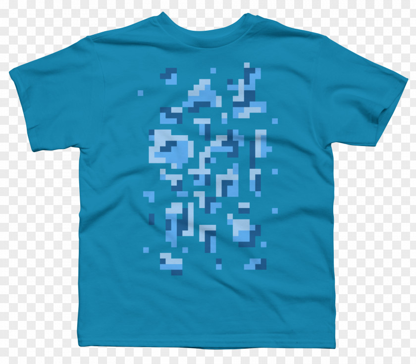 T.shirt Desing Turquoise Electric Blue Aqua Teal PNG