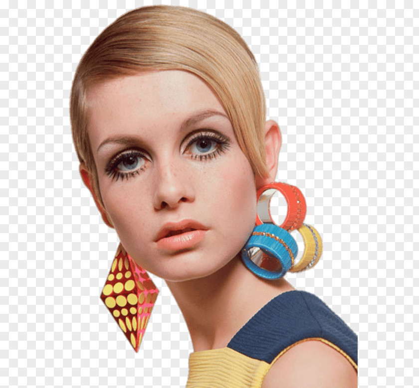 Twiggy Earrings PNG Earrings, women's blue and yellow top clipart PNG