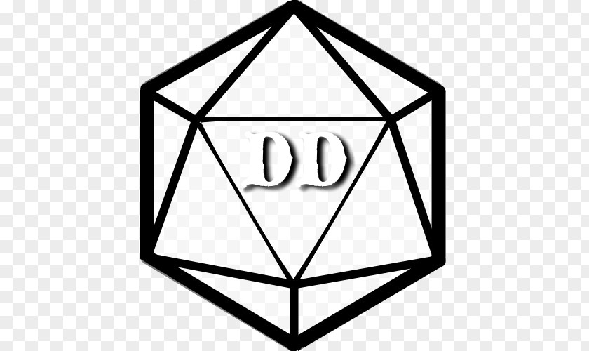 Dice Dungeons & Dragons D20 System Vector Graphics Dé à Vingt Faces PNG