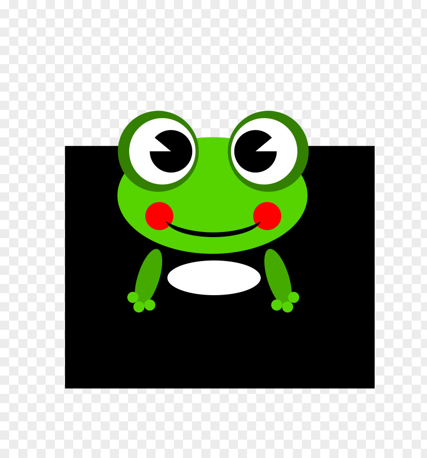 Green Frog Clipart Cartoon Drawing Clip Art PNG