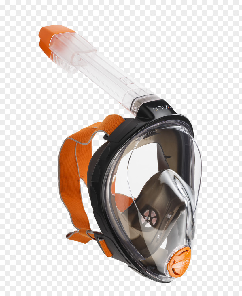 Mask Ocean Reef Aria Full Face Snorkel Diving & Snorkeling Masks Breathing PNG
