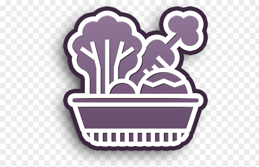 Salad Icon Vegetables Picnic Elements PNG