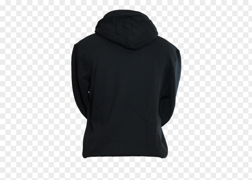 Black Hoodie Bluza Polar Fleece Sleeve PNG