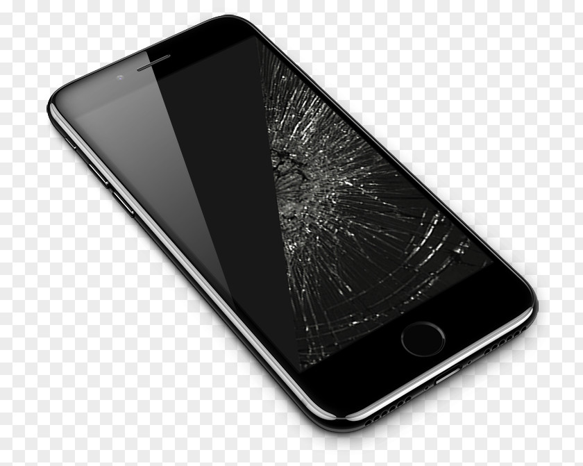 Cracked Phone IPhone X Mockup PNG