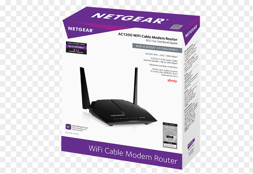 Internet Cable Modem Netgear Wireless Router PNG
