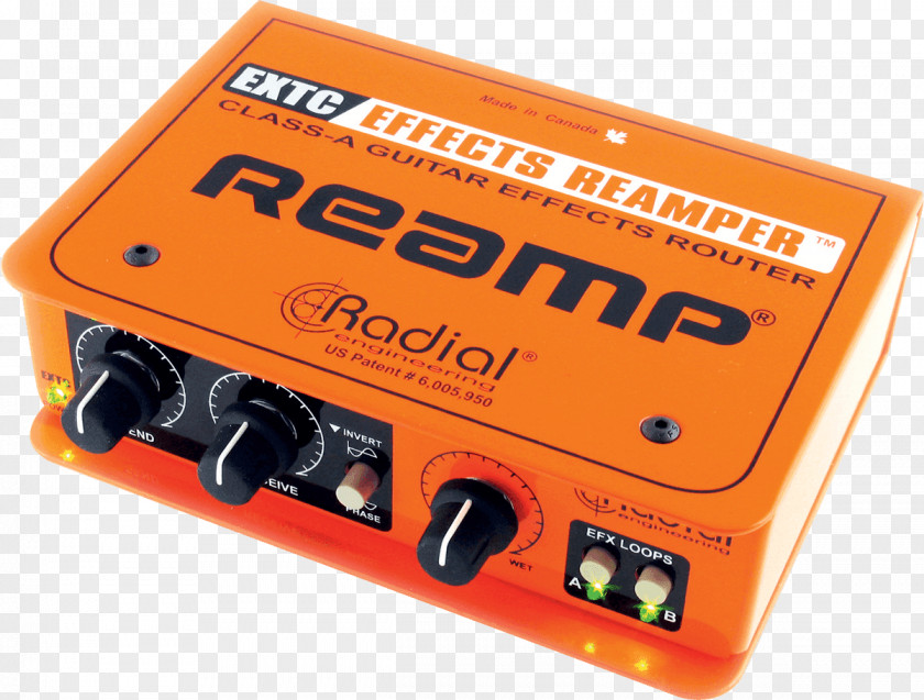 Radial Light EXTC-SA Re-amp JCR Engineering Jdi Duplex Mk4 Stereo Direct Box Effects Processors & Pedals PNG