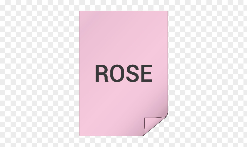 Rose Field Color Rectangle Brand Font PNG