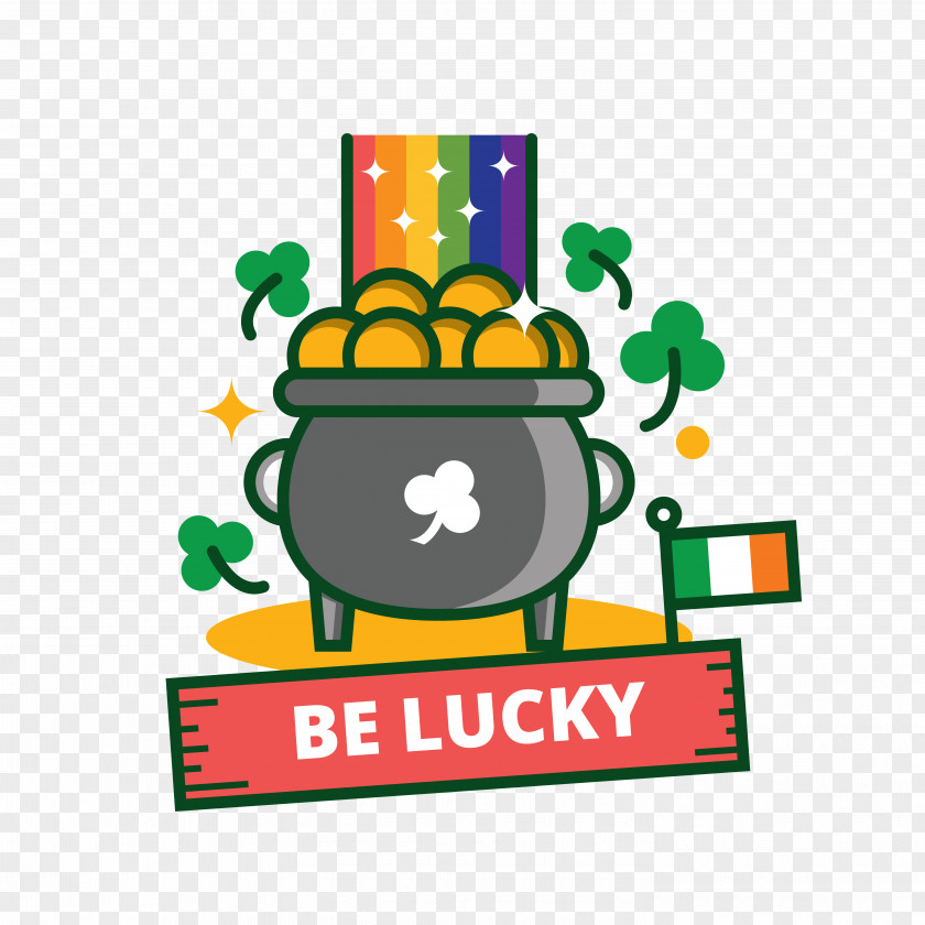 Saint Patrick's Day Sticker Clip Art PNG