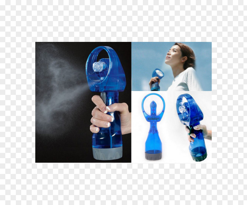 Water Aerosol Spray Fan Bottle Ventilatore Ad Acqua PNG