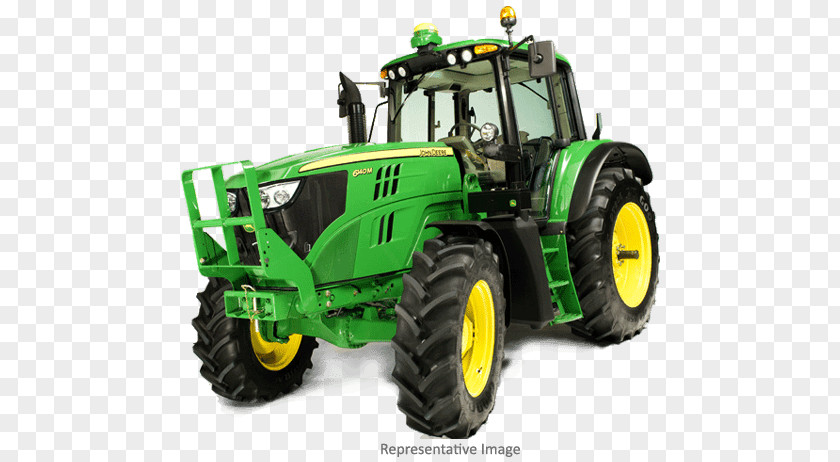 Agricultural Machine John Deere Tractor Agriculture Heavy Machinery Row Crop PNG