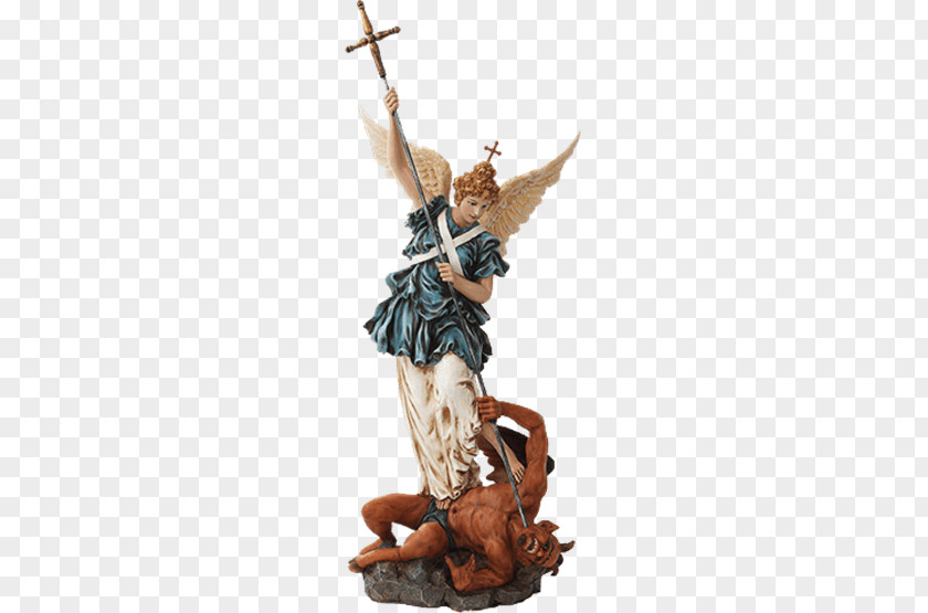 Angel Michael Archangel Statue Sculpture PNG
