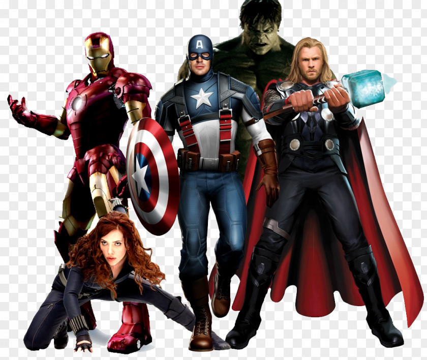 Avengers Image Hulk Nick Fury Thor Black Widow Clint Barton PNG